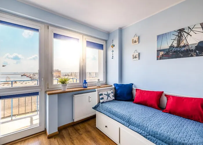 Marynarski Z Widokiem Na Morze Apartment *